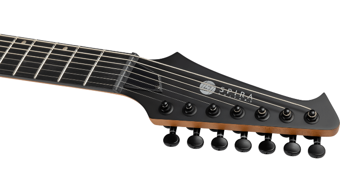 Spira Guitars S-407 MWH – 7-snarige elektrische gitaar – Wit