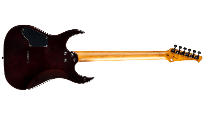 Spira Guitars S-450 TGR – 6-snarige elektrische gitaar – Transparant groen