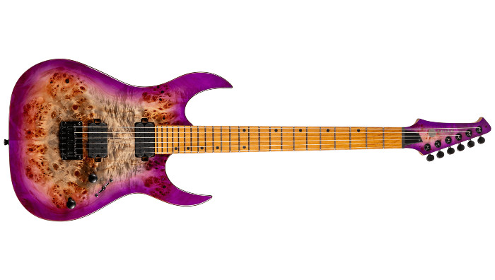 Spira Guitars S-450 TPP – 6-snarige elektrische gitaar – Paars