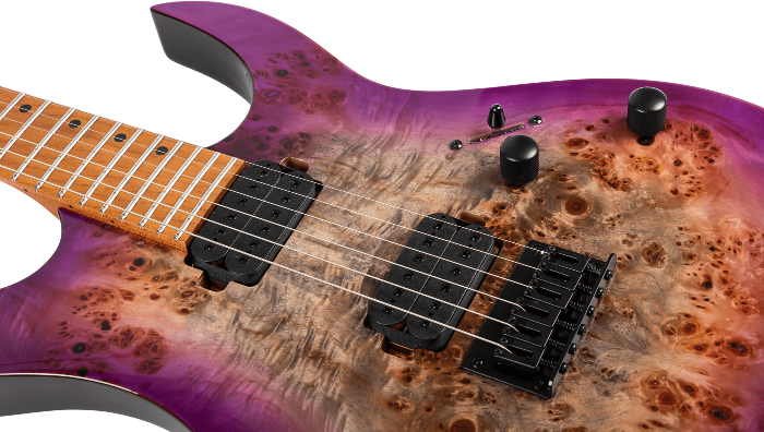 Spira Guitars S-450 TPP – 6-snarige elektrische gitaar – Paars
