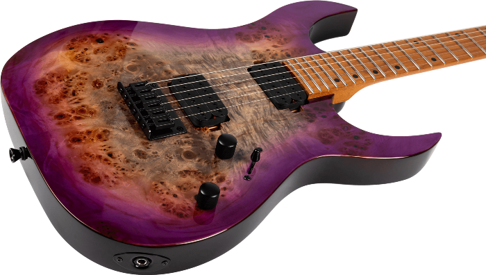 Spira Guitars S-450 TPP – 6-snarige elektrische gitaar – Paars