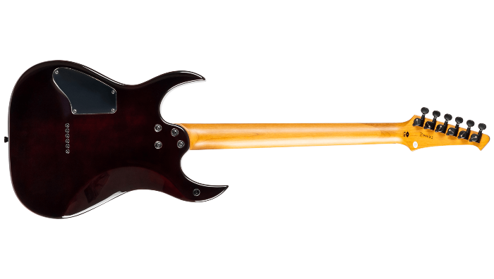 Spira Guitars S-450 TRD – 6-snarige elektrische gitaar – Transparant rood
