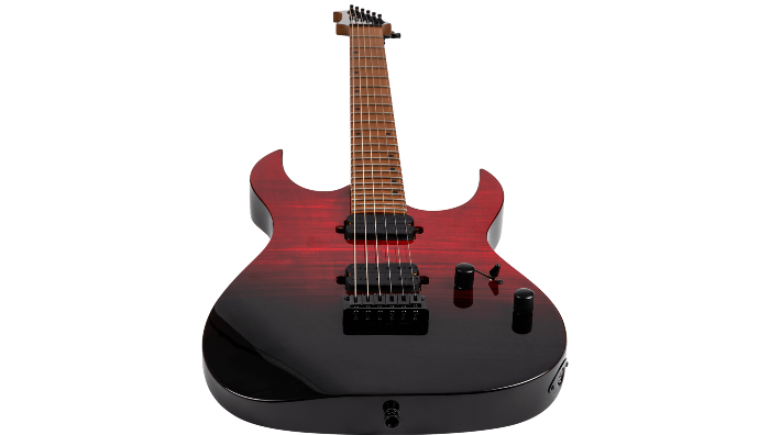 Spira Guitars S-450 TRD – 6-snarige elektrische gitaar – Transparant rood
