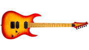 Spira Guitars S-500 QFB Fireburst – 6-snarige elektrische gitaar – Fireburst