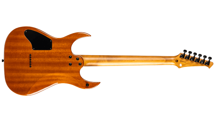 Spira Guitars S-500 QFB Fireburst – 6-snarige elektrische gitaar – Fireburst