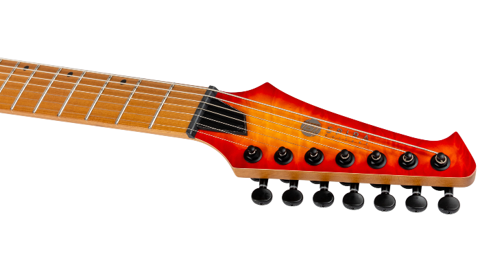 Spira Guitars S-507 QFB Fireburst – 7-snarige elektrische gitaar – Fireburst