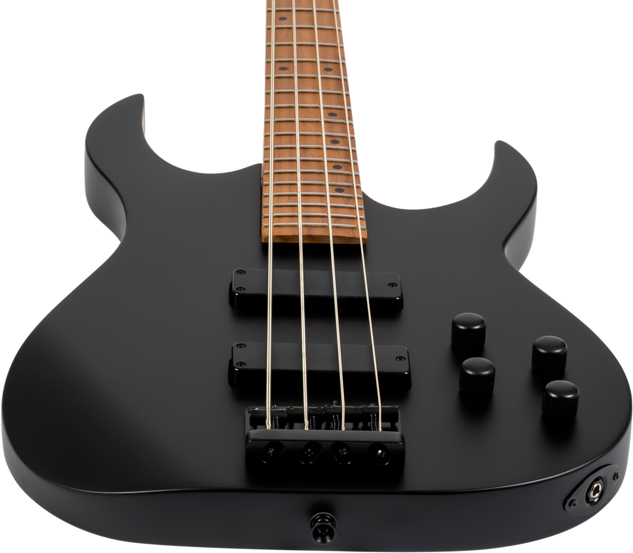 Spira Guitars B-400 MBK – 4-snarige elektrische basgitaar – Zwart