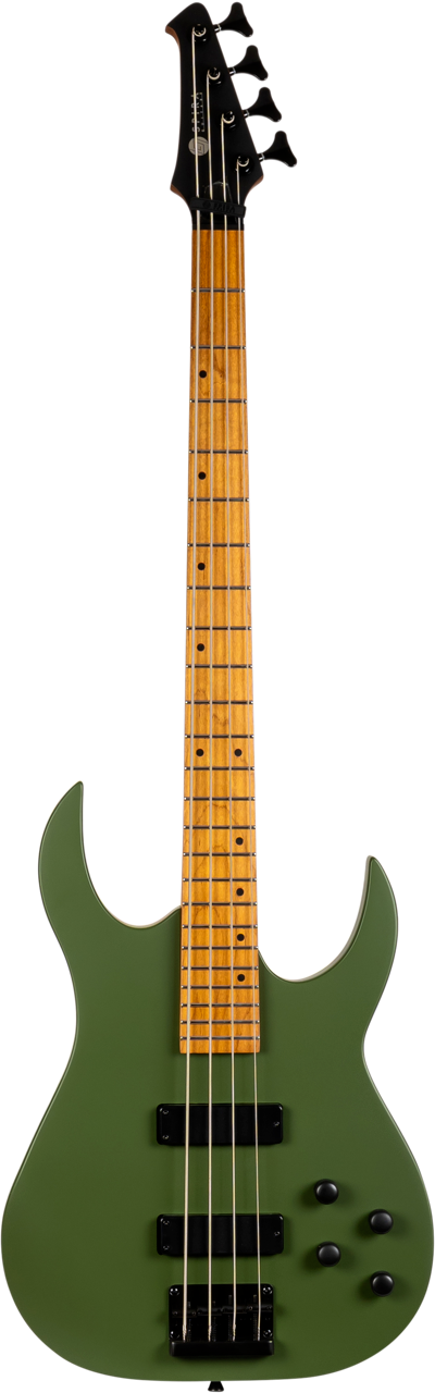 Spira Guitars B-400 MGR – 4-snarige elektrische basgitaar – Groen