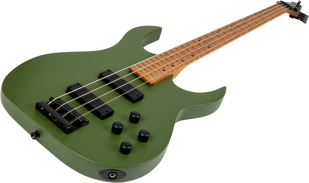 Spira Guitars B-400 MGR – 4-snarige elektrische basgitaar – Groen