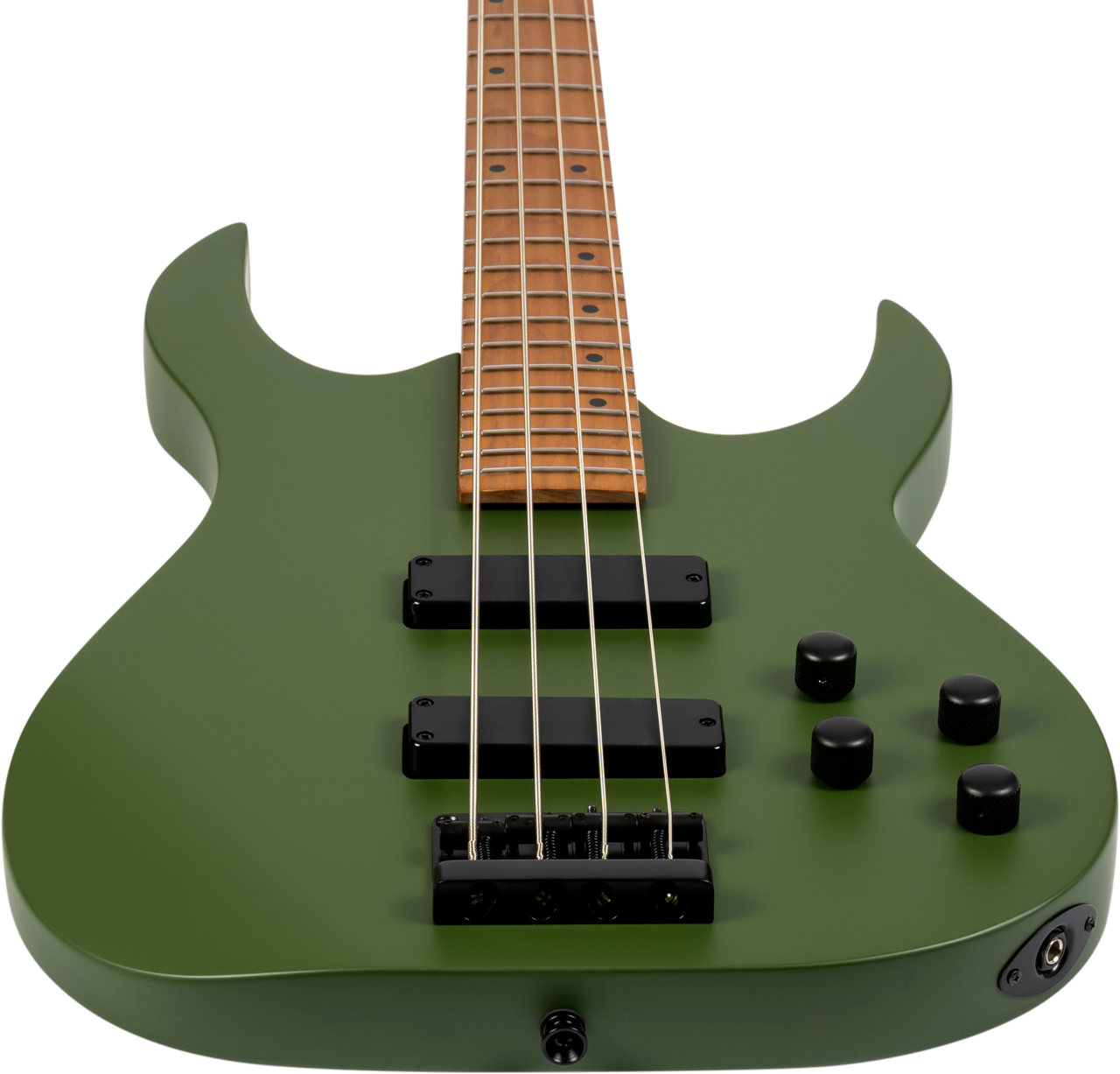 Spira Guitars B-400 MGR – 4-snarige elektrische basgitaar – Groen