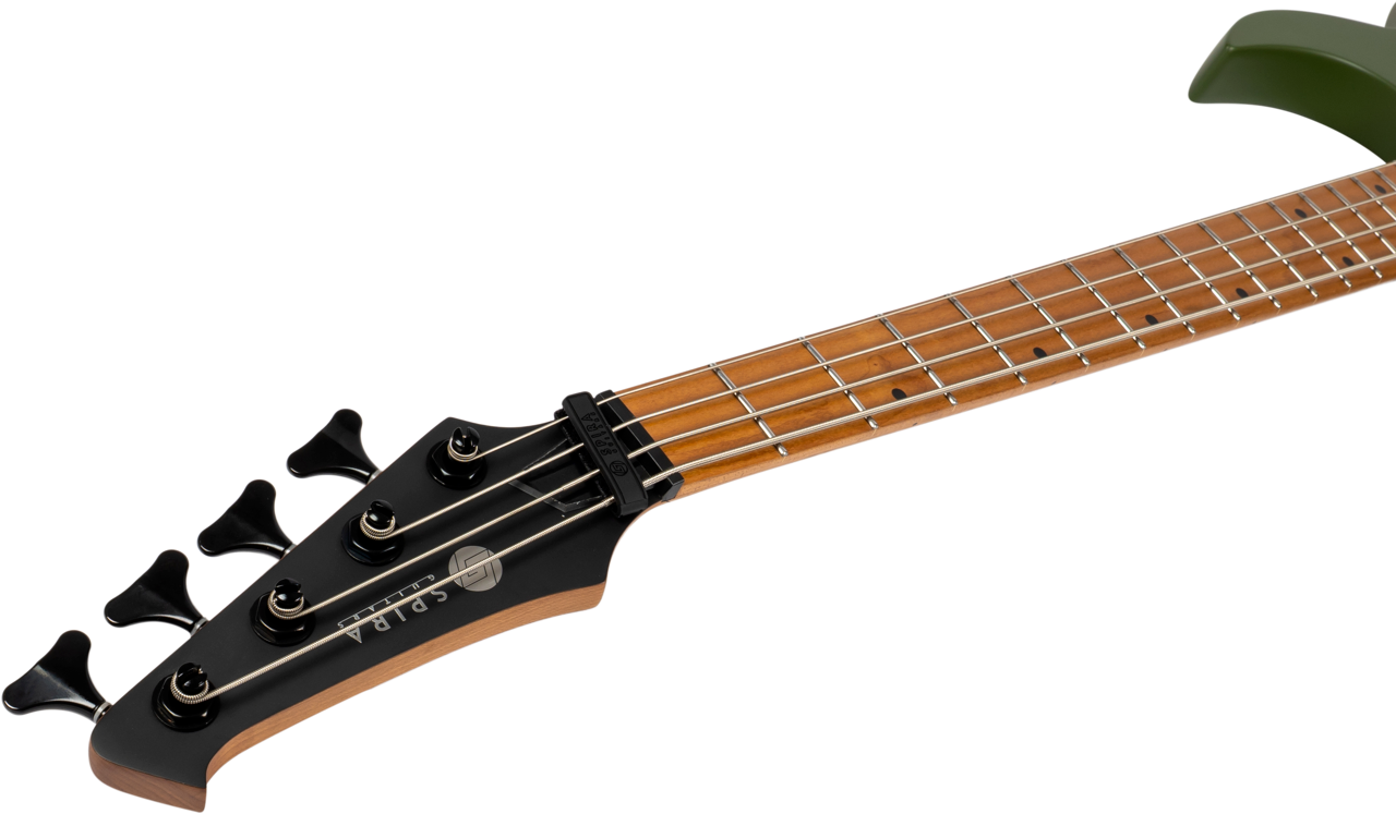 Spira Guitars B-400 MGR – 4-snarige elektrische basgitaar – Groen