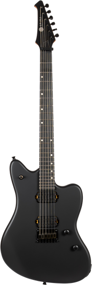 Spira Guitars J-400 MBK – 6-snarige elektrische gitaar – Zwart