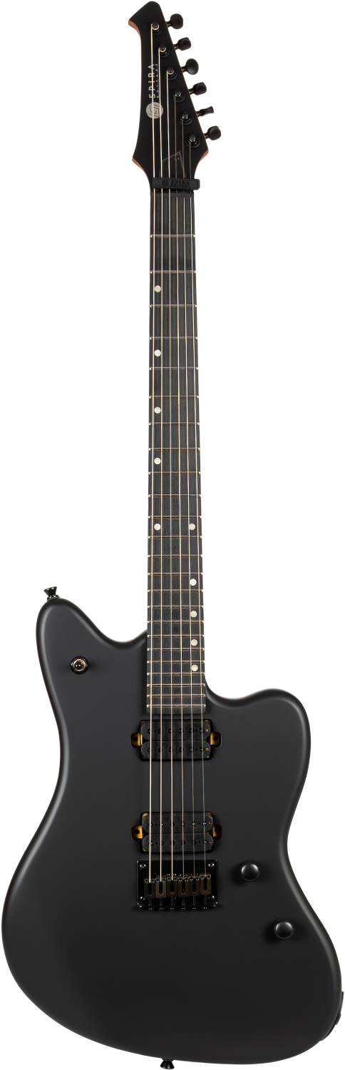 Spira Guitars J-400 MBK – 6-snarige elektrische gitaar – Zwart