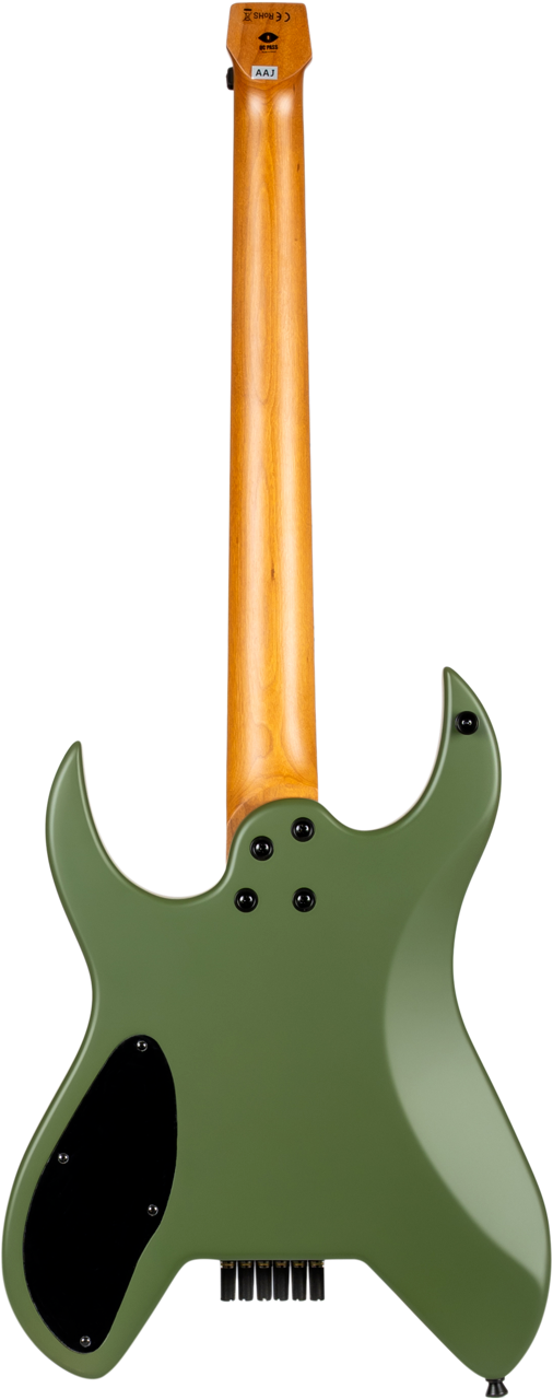 Spira Guitars S-400 HEADLESS MGR – 6-snarige elektrische gitaar – headless – Groen
