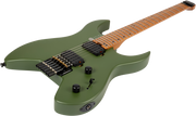 Spira Guitars S-400 HEADLESS MGR – 6-snarige elektrische gitaar – headless – Groen