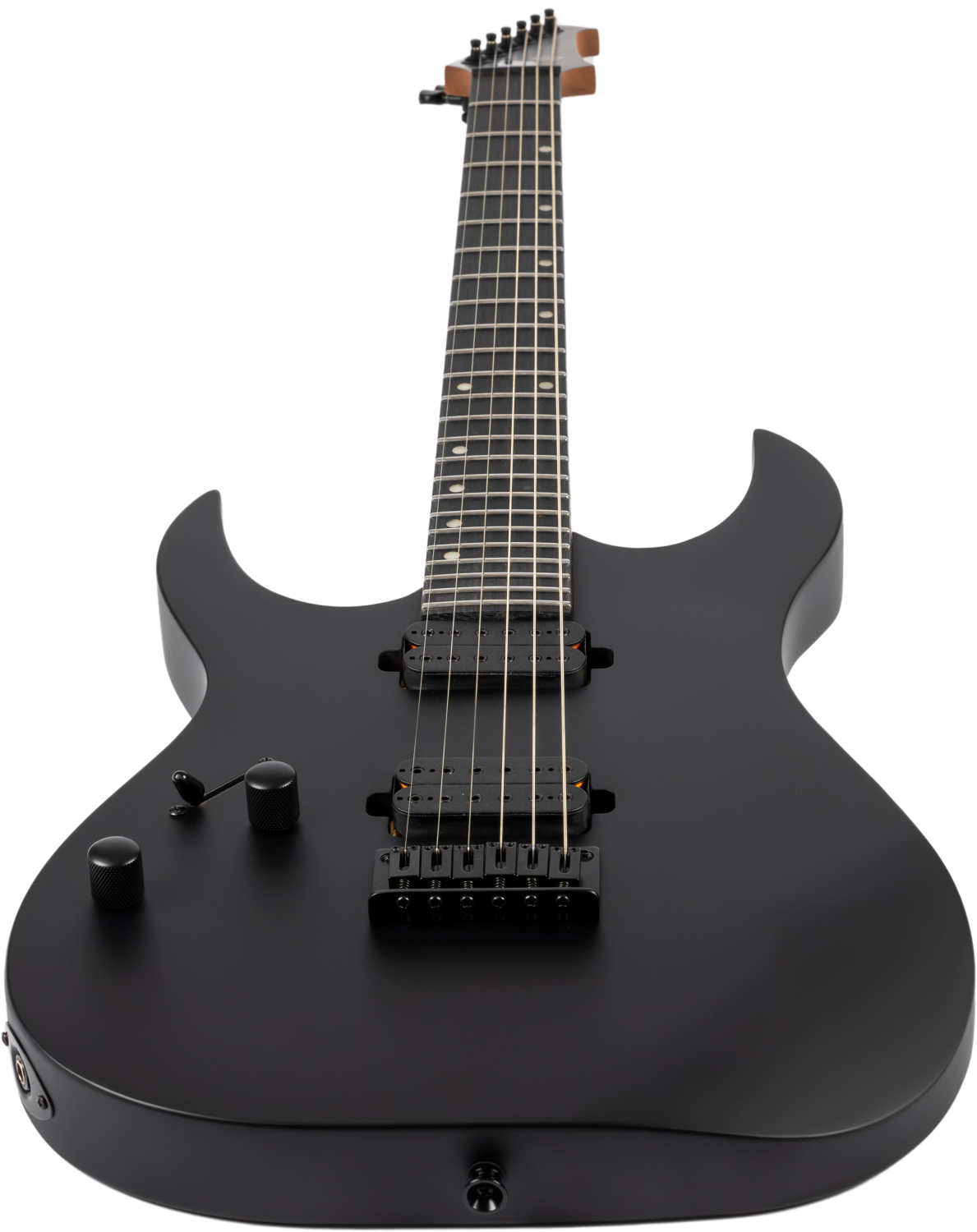 Spira Guitars S-400 MBK LH – 6-snarige elektrische gitaar – linkshandig – Zwart