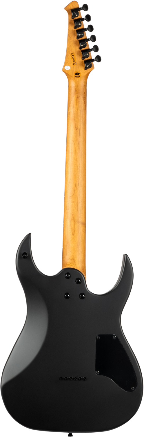 Spira Guitars S-400 MBK LH – 6-snarige elektrische gitaar – linkshandig – Zwart