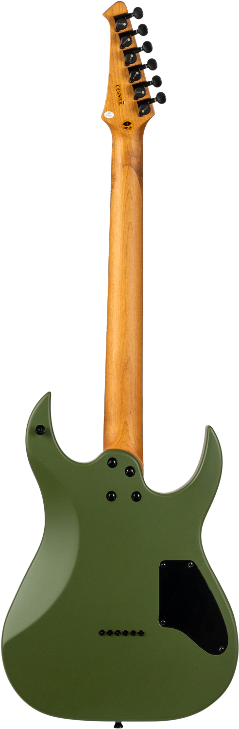 Spira Guitars S-400 MGR LH – 6-snarige elektrische gitaar – linkshandig – Groen