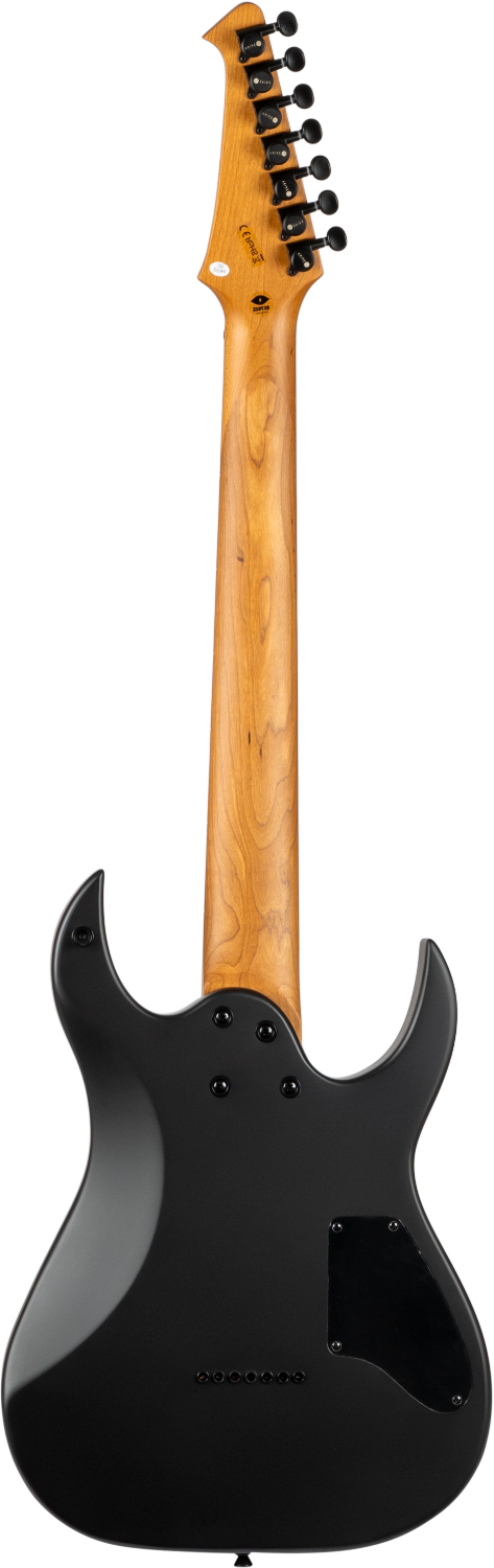Spira Guitars S-407 MBK LH – 7-snarige elektrische gitaar – linkshandig – Zwart