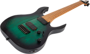 Spira Guitars S-607 AGR – 7-snarige elektrische gitaar – Groen