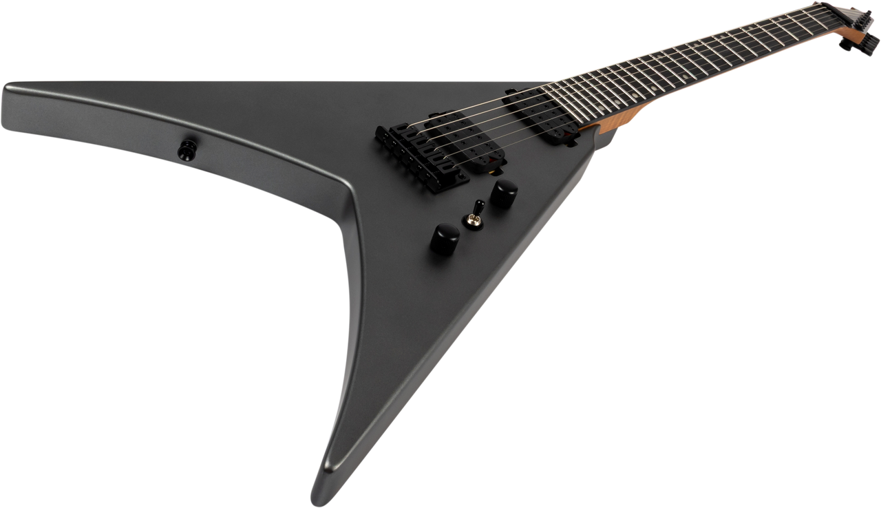 Spira Guitars V-400 MSL – 6-snarige elektrische gitaar – Zilver
