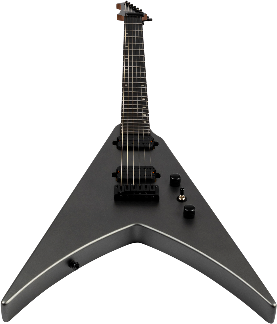 Spira Guitars V-400 MSL – 6-snarige elektrische gitaar – Zilver