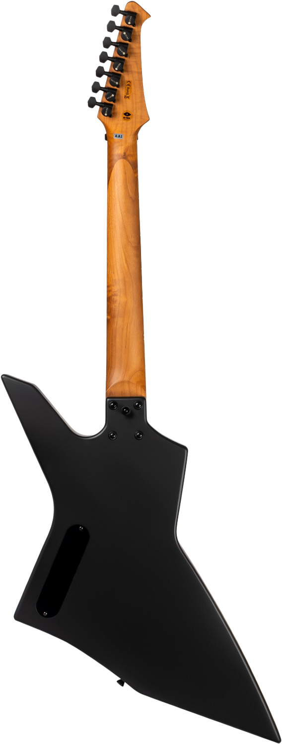 Spira Guitars X-407 MBK – 7-snarige elektrische gitaar – Zwart