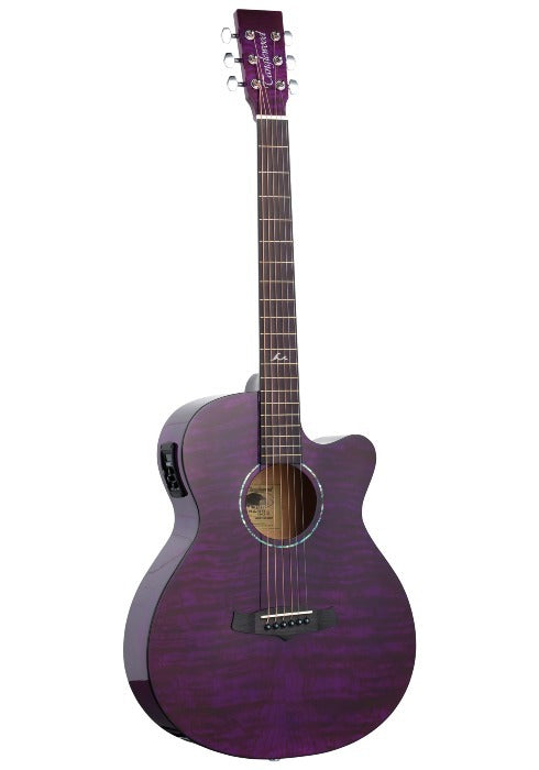 Tanglewood Azure Quilted Ash Paars
