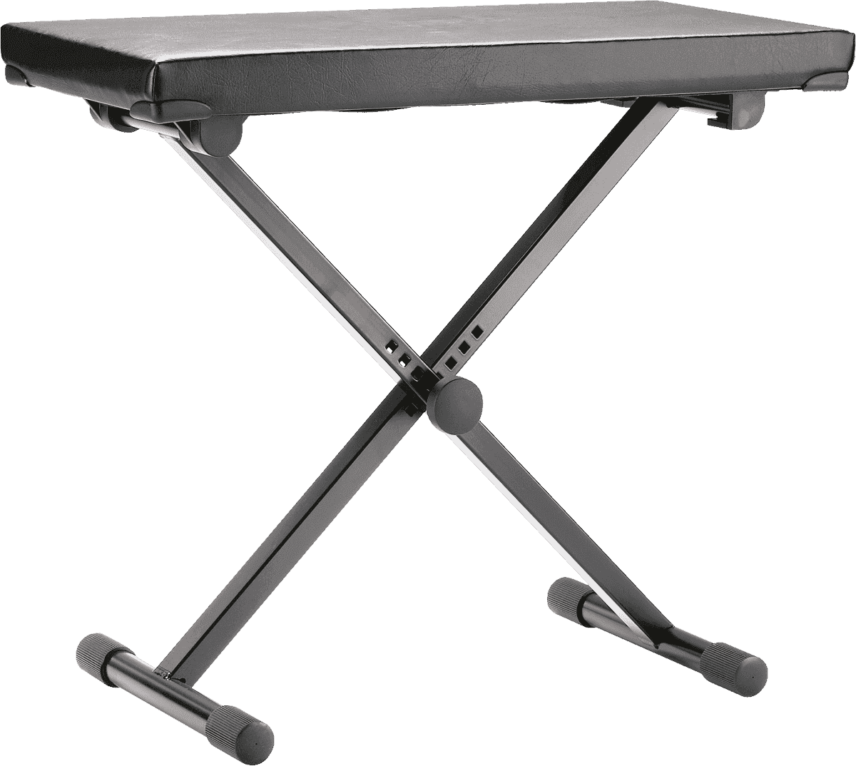 K&M - 14075 - muzikantenstoel – Breed zitvlak in simili leder