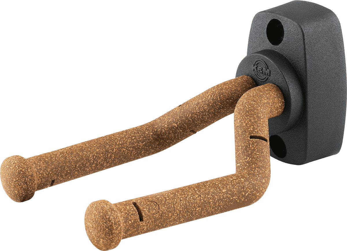 K&M 16280C gitaarwandhouder – Universal. Cork