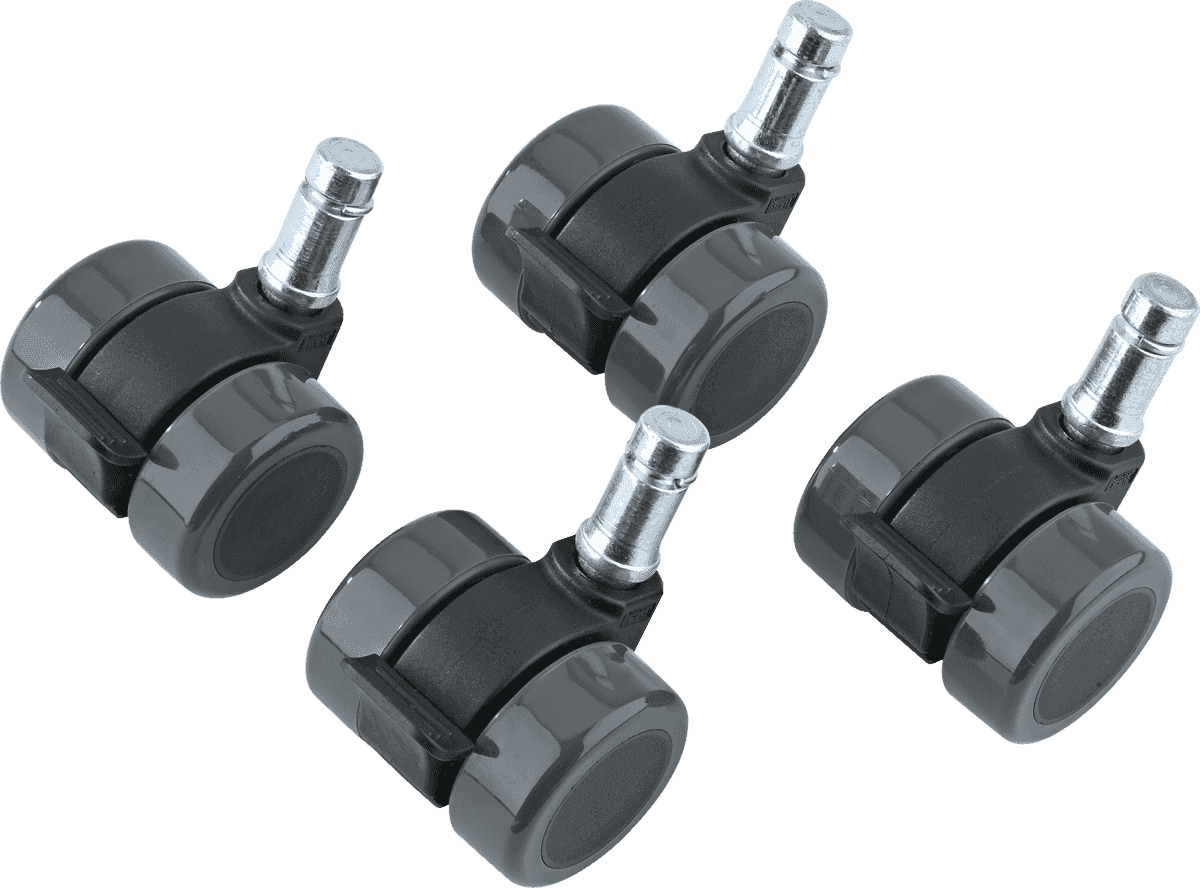 K&M 17510 gitaarstandaard – Set 4 weiltjes met rem