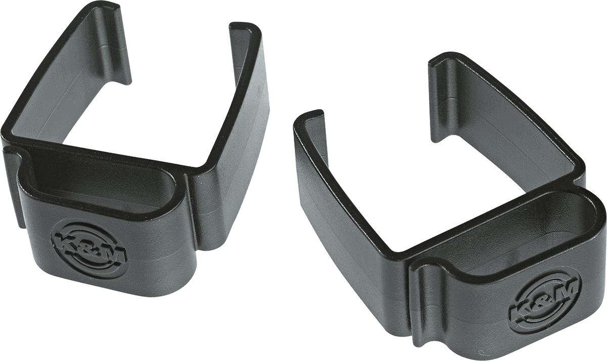 K&M - 18809 - keyboardstandaard – Lot van 2 kabelspanners
