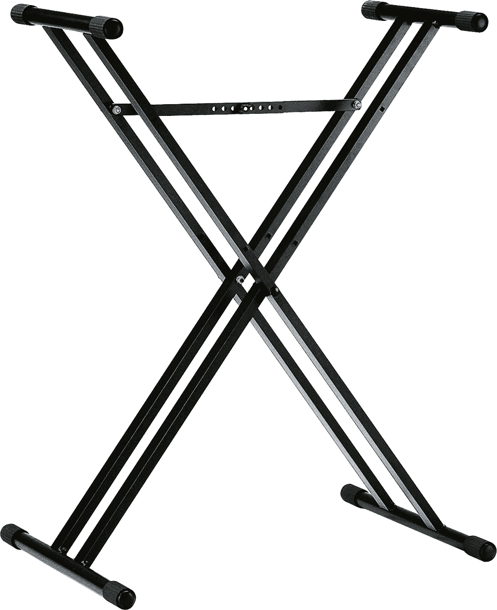 K&M 18963 keyboardstandaard – H: 400 - 905 mm. Verstevigd