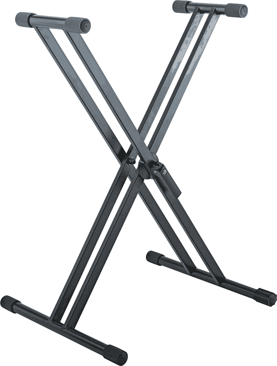 K&M 18993 keyboardstandaard – H: 594 - 946 mm. Verstevigd. "Rick 20"