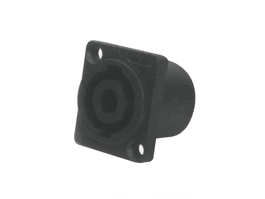 Boston SPK-4MP speaker chassis conn, 4-polig, male, rechthoekig model, 25 x 30mm