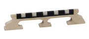 Boston P-1258 brug voor banjo, esdoorn, ebben+galalith kam, voor 5 snarige banjo, hoogte: 5/8"