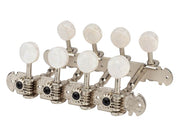 Boston 044-N stemmechanieken voor mandoline, metalen as, nikkel, 69mm, plastic knoppen
