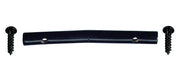 Boston SH-11-B snaargeleider, staaf model, zwart, voor 6-snarige, inclusief schroeven