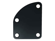 Boston NP-76-B halsplaat, 63,2x50,7mm, for contoured body heel, zwart