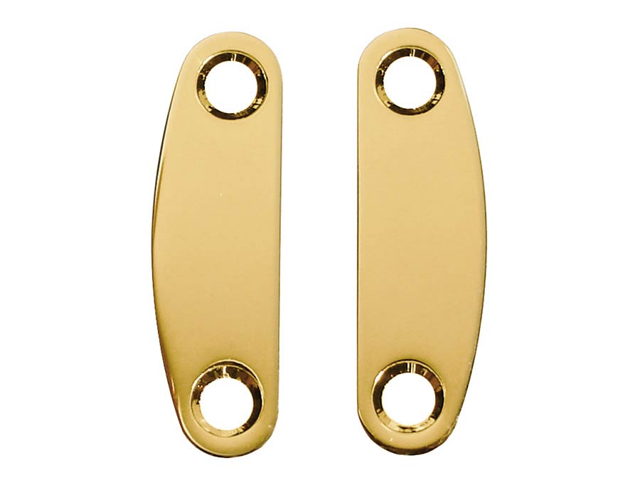 Boston NP-82-G halsplaats, 50,5x15,1mm, 2 stuks, goud