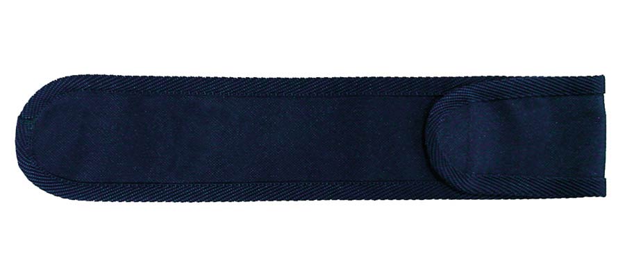 Boston RB-01-DB blokfluittassen, donker blauw, met velcro flap, 6-pack