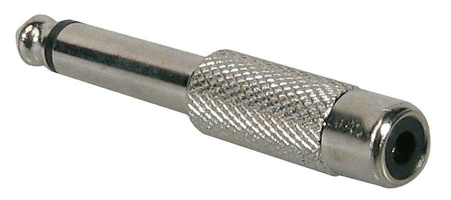 Boston AT-190-M verloop plug, RCA female 6,3mm jack male mono