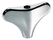 Boston BUT-62-C mechaniekknoppen, metaal, verchroomd, schroefmodel, 34x23mm, 4-pack