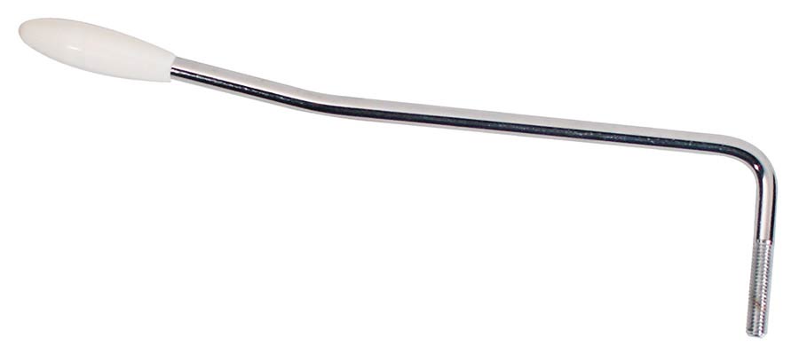 Boston TA-6-FCW tremolo-arm 6 mm schroefdraad chroom met witte knop