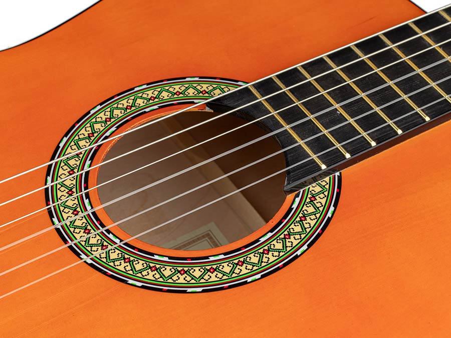 Martinez: Klassieke Gitaar Mensuur: 4/4, Naturel - afbeelding 5