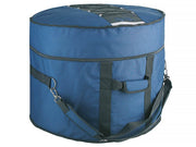 Boston DBL-20-B deluxe bassdrum gigbag 20", zwart-blauw, 15 mm gevoerd hardfoam