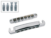 Boston BT-168-C brug and tailpiece set, 12-snarig, chroom, met studs