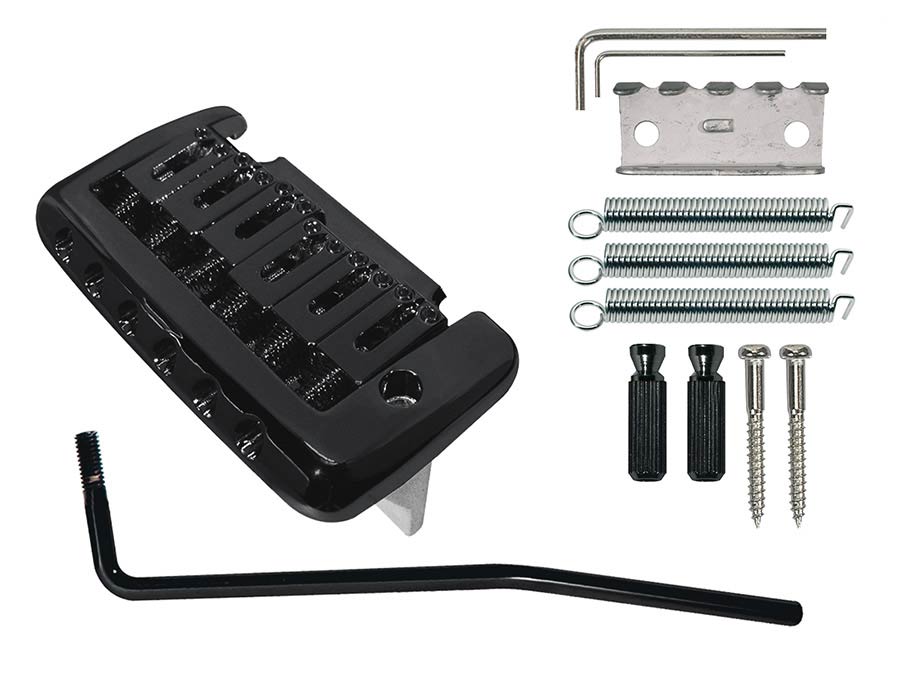 Boston T-270-B Stallion tweepunts-tremolo 10,5 mm zwart