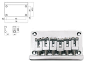 Boston B-1560-C brug-staartstuk, Stallion, pitch 10,0mm, chroom