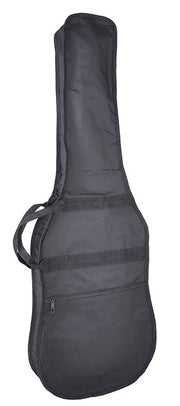 Boston E-00 draagtas voor elektrische gitaar, ongevoerd, nylon, 2 riemen, groot voorvak, zwart